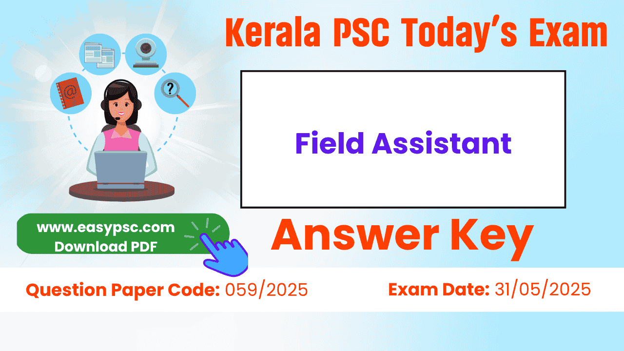 field assistant answer key