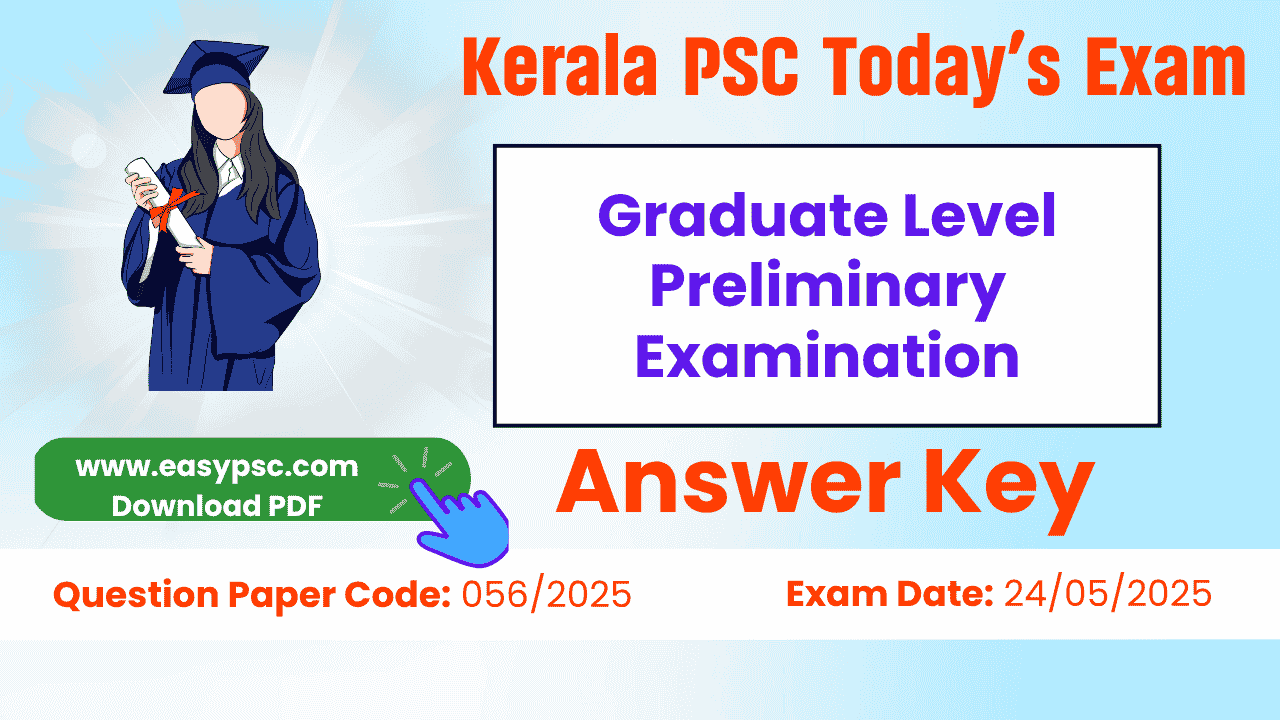 graduate level preliminary examination answer key