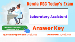 laboratory assistant answer key