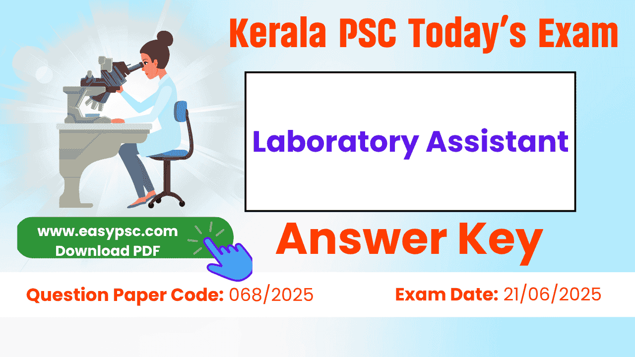 laboratory assistant answer key