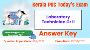 laboratory technician gr ii answer key