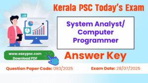 system analyst computer programmer answer key