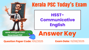 hsst communicative english answer key