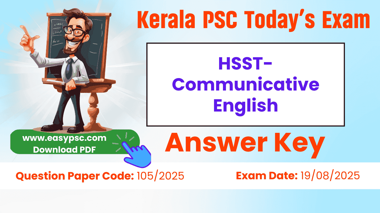 hsst communicative english answer key