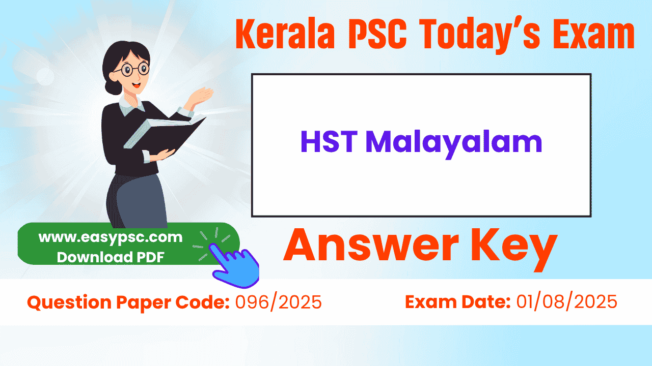 hst malayalam answer key