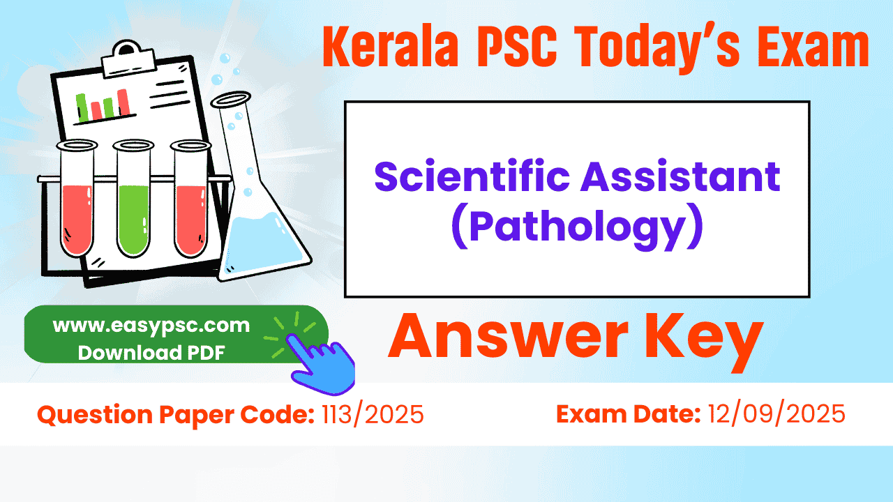 scientific assistant (pathology) answer key